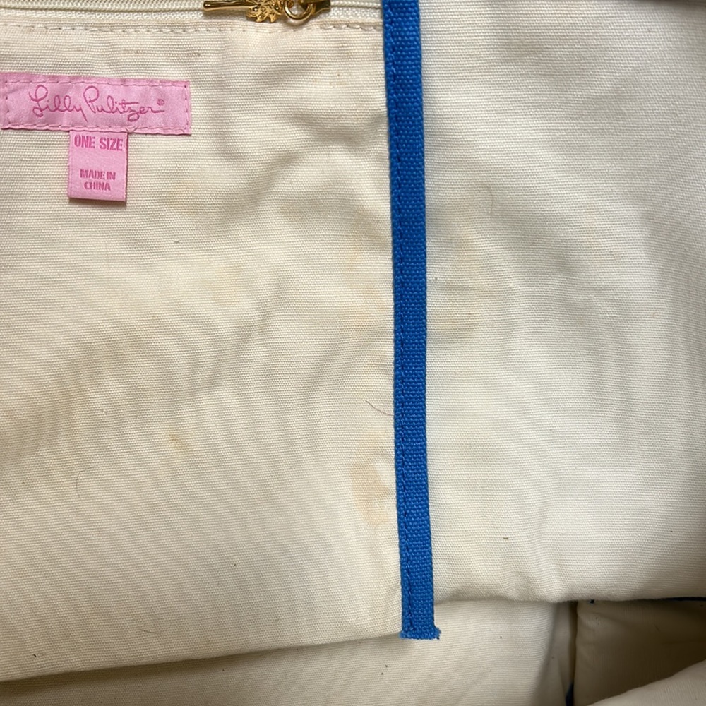 Lilly Pulitzer Patchwork Tote - image 5